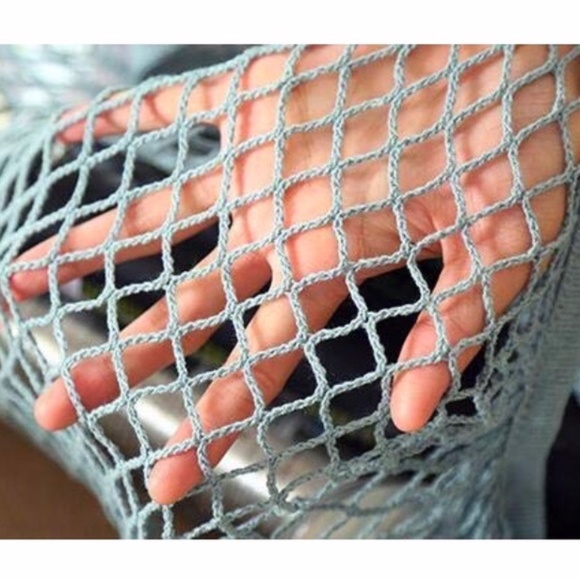 Set of 4 French Market Mesh Bags w/ Long Handle - Picture 5 of 8